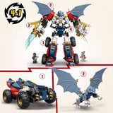 LEGO Ninjago Zane's Ultra Combiner Mech 4-in-1 toy, imported from the UK