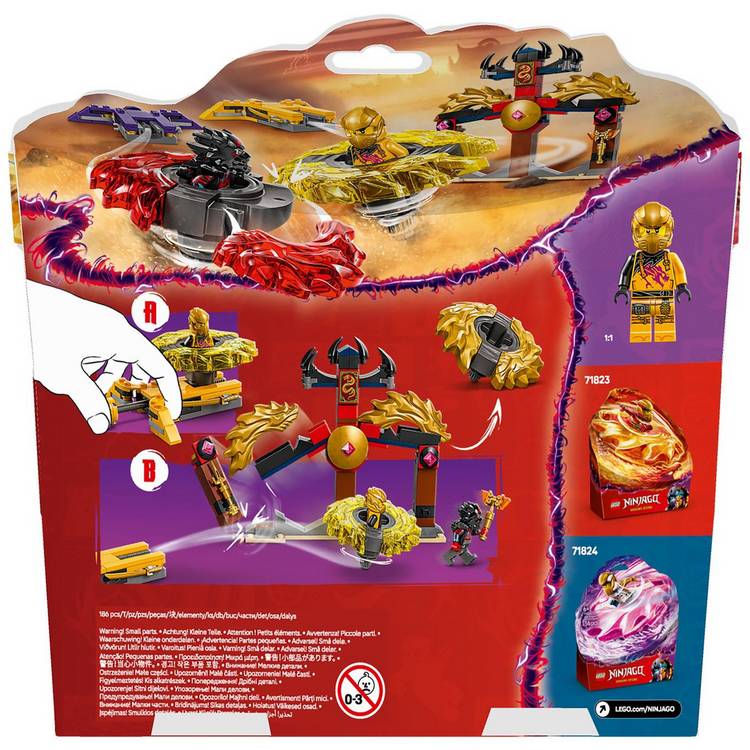 LEGO NINJAGO Dragon Spinjitzu Battle Pack (British brand)