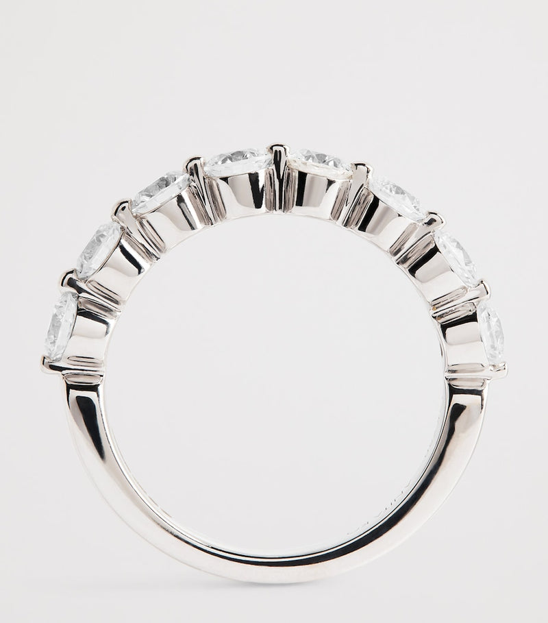 Anita Ko floating diamond ring white gold (British brand)