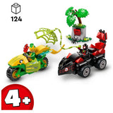 LEGO Marvel Spidey dinosaur vehicle toy set 124 pieces, UK version