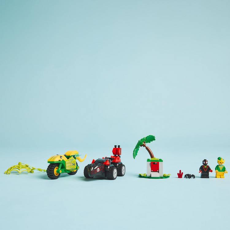 LEGO Marvel Spidey dinosaur vehicle toy set 124 pieces, UK version