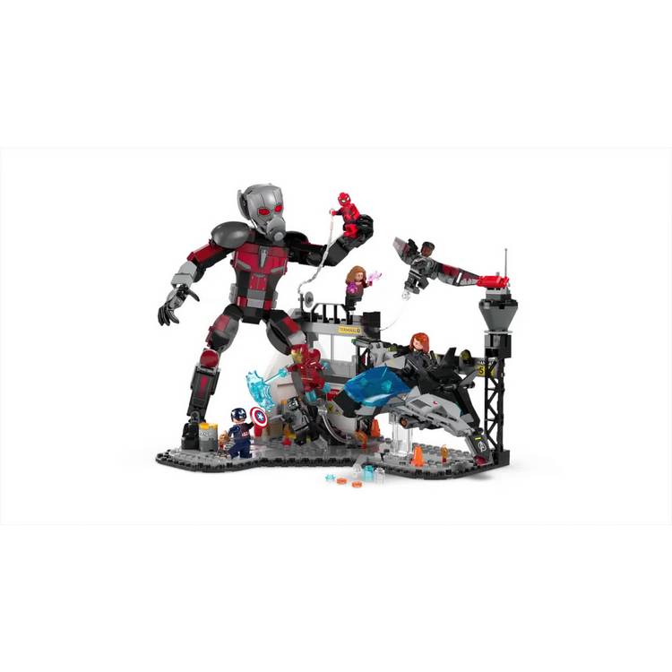 LEGO 76314 Captain America Civil War set, UK version