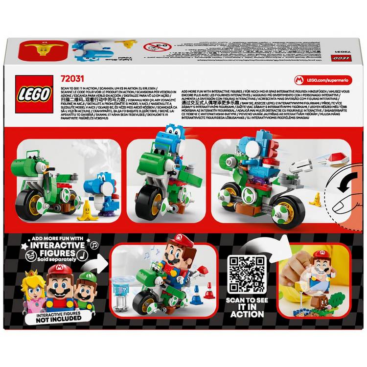 LEGO Yoshi Bike playset brick-built model, UK version