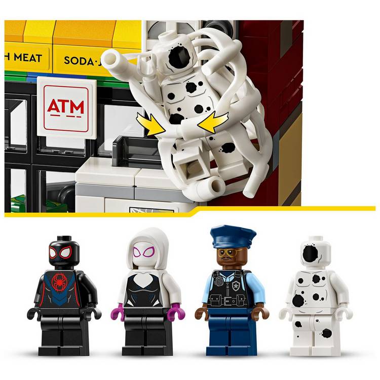 LEGO Miles Morales vs The Spot set 375 pieces, UK version