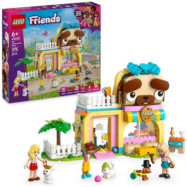 LEGO Friends Pet Accessories Shop Set 42650 (British brand)