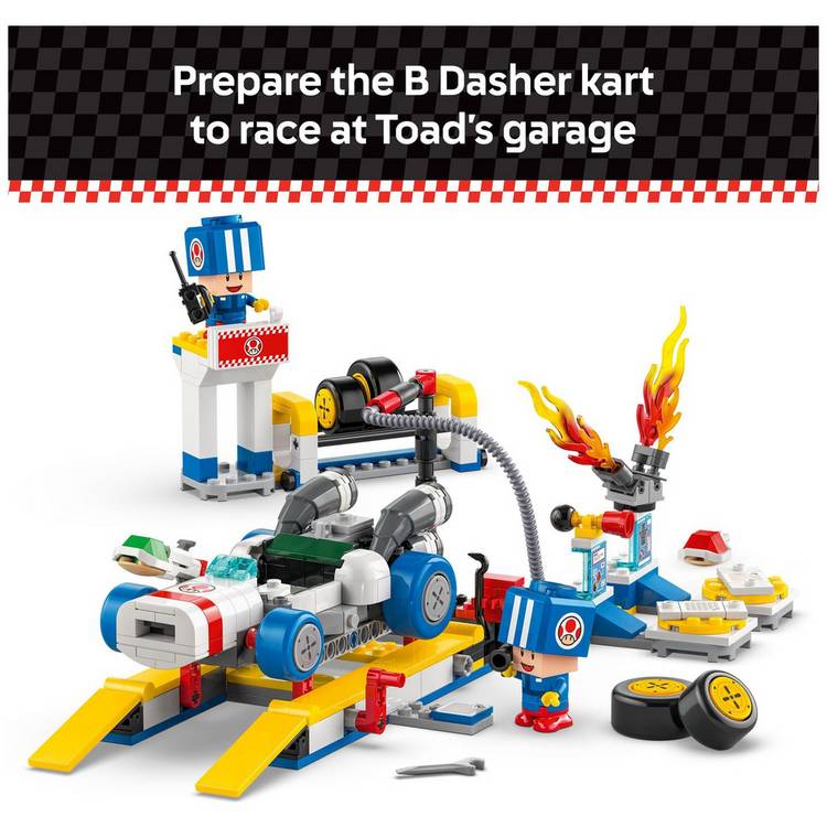 LEGO Super Mario Toad's Garage playset 72035 (British brand)