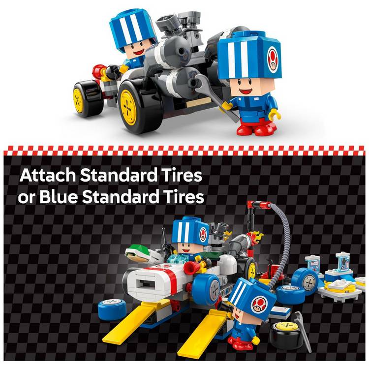 LEGO Super Mario Toad's Garage playset 72035 (British brand)