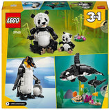 LEGO Creator Panda Family toy set 626 pieces (British brand)
