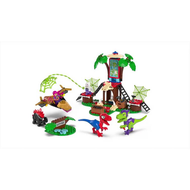 LEGO Marvel Spidey Raptor Battle Tree House 143 pieces, imported from the UK