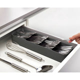 Joseph Joseph Duo in-drawer cutlery tray grey, UK version