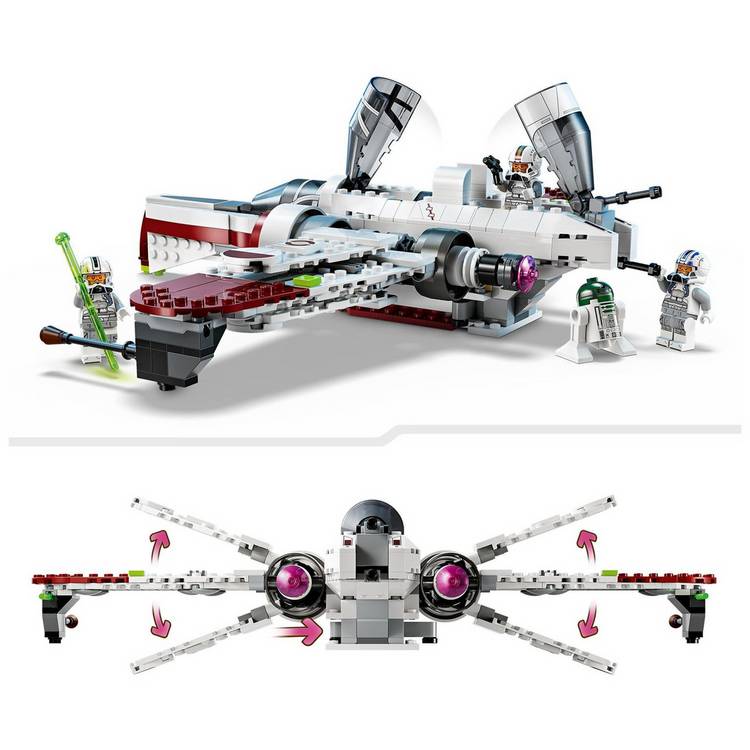 LEGO Star Wars ARC-170 Starfighter 497 pieces, imported from the UK