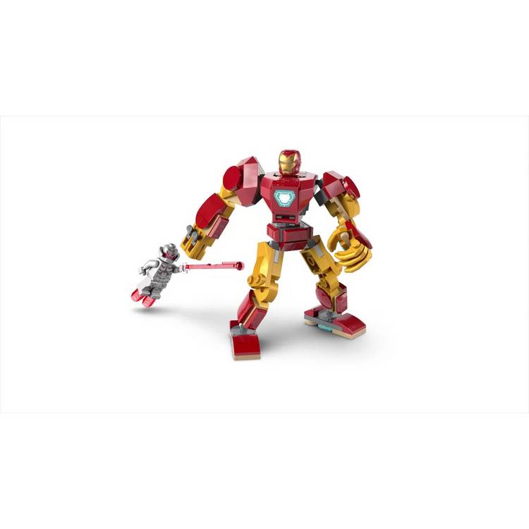 LEGO Marvel Iron Man Mech vs Ultron building set, UK version