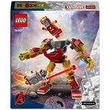 LEGO Marvel Iron Man Mech vs Ultron building set, UK version