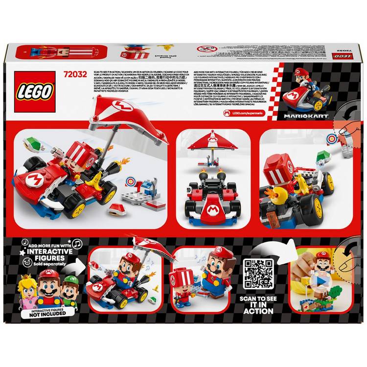 LEGO Super Mario Standard Kart toy set with Toad figure - British product