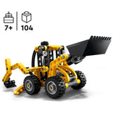LEGO Technic Backhoe Loader 42197 construction toy, UK version