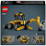 LEGO Technic Backhoe Loader 42197 construction toy, UK version