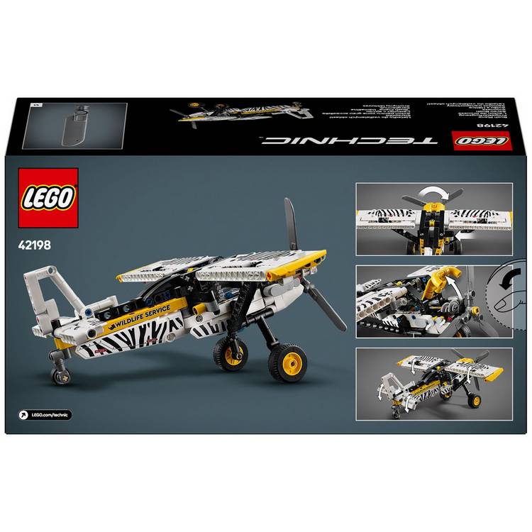 LEGO Technic Bush Plane building set 333 pieces - British product