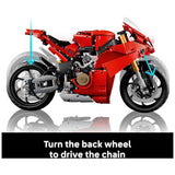 LEGO Technic Ducati Panigale V4 S motorcycle model 1603 pieces (British brand)