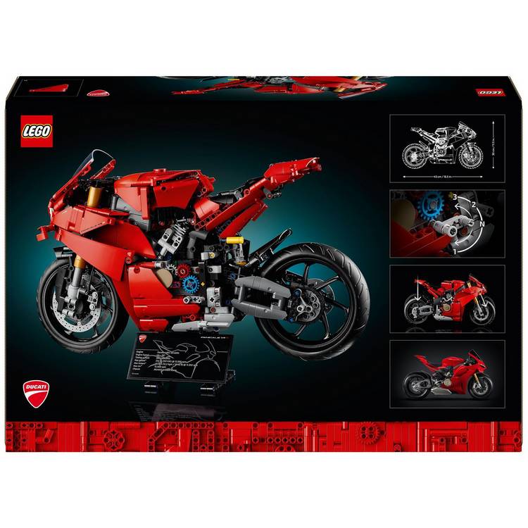 LEGO Technic Ducati Panigale V4 S motorcycle model 1603 pieces (British brand)