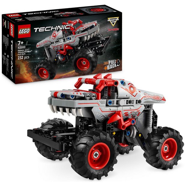 LEGO Technic Monster Jam ThunderROARus pull-back truck, imported from the UK