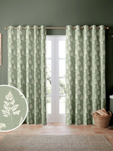 Next Emily Bond Tynesfield Sage Green Made to Measure Curtains- Buy online at McGrocer