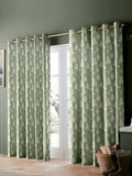 Emily Bond sage green Tynesfield curtains made to measure, imported from the UK