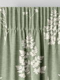 Emily Bond sage green Tynesfield curtains made to measure, imported from the UK