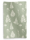 Emily Bond sage green Tynesfield curtains made to measure, imported from the UK