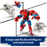 LEGO Spider-Man mech and Anti-Venom building set 107 pieces (British brand)