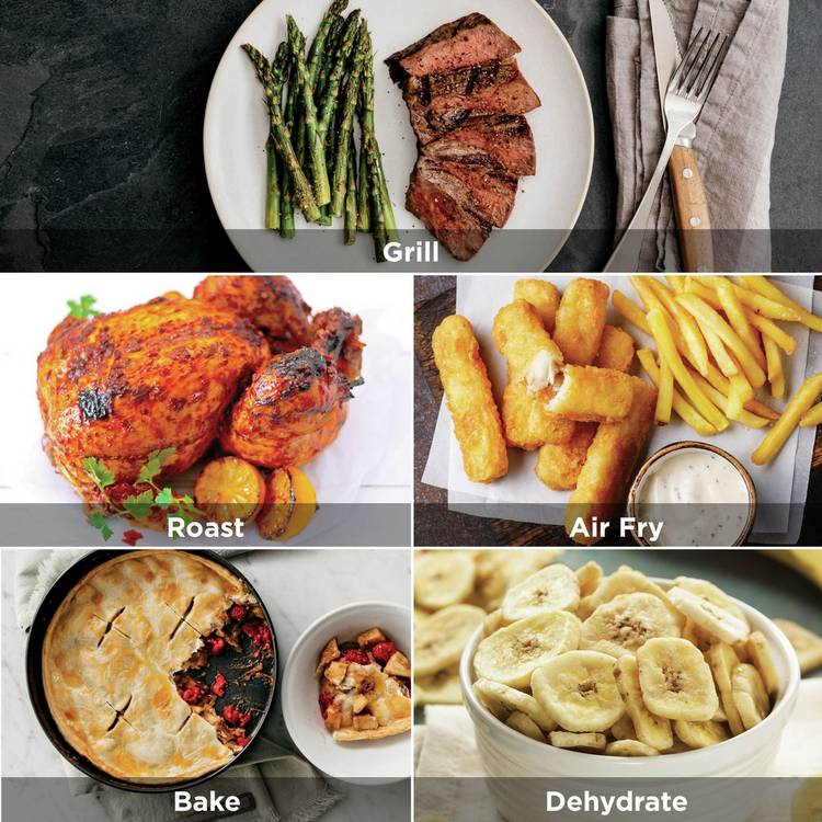 Ninja air fryer grill 5-in-1 EG351UK 5.7L, imported from the UK