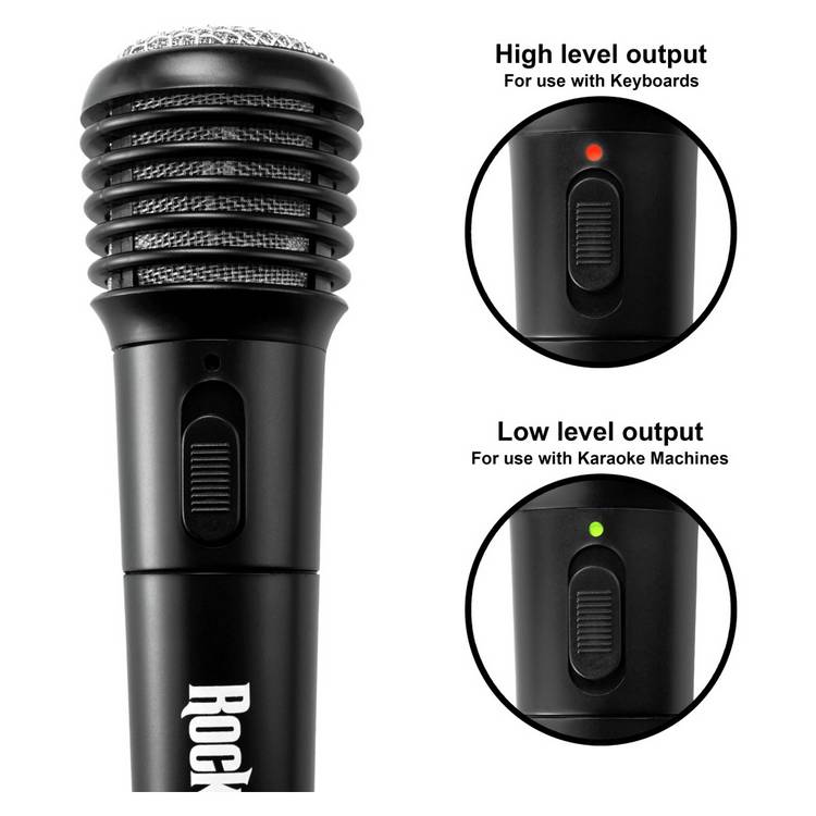RockJam keyboard microphone RJKEM01-BK, imported from the UK