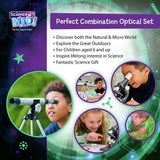 Science Mad telescope and microscope set 25x-100x 300mm, imported from the UK
