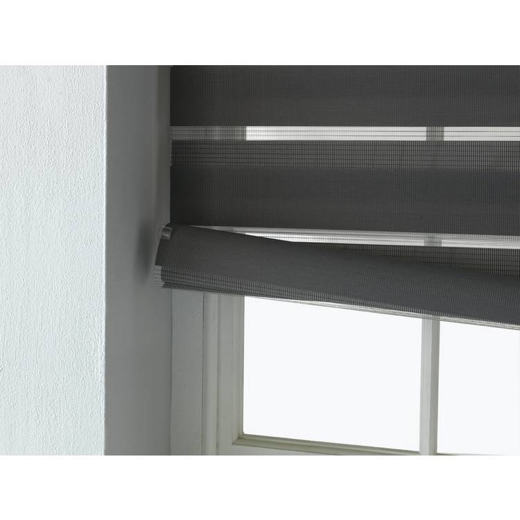 Habitat day and night grey roller blind 90cm - British product