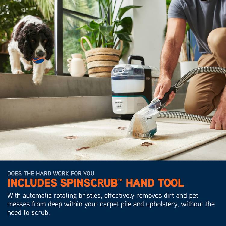 Vax SpotWash Max Pet-Design spot carpet cleaner, UK version