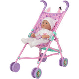 Gabby's Dollhouse doll stroller with Pandy Paw ears - British product