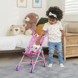 Gabby's Dollhouse doll stroller with Pandy Paw ears - British product