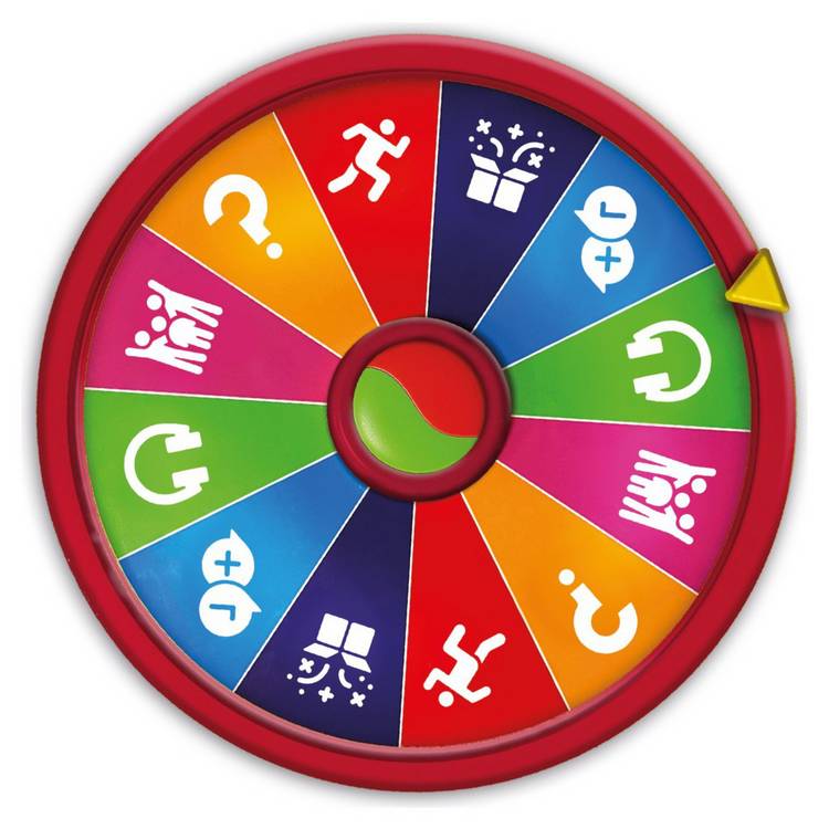 Wheel You Dare family board game with 300 challenges - British product