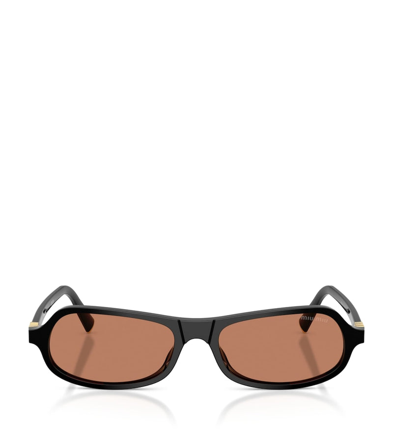 Miu Miu irregular oval sunglasses - British product