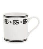 Dolce&Gabbana DG Logo porcelain coffee cup and saucer set - British product