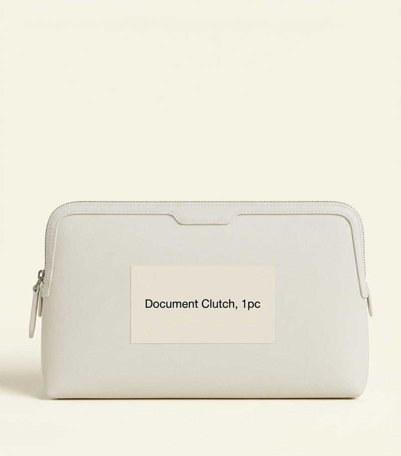 Mulberry medium Scotchgrain cosmetic pouch (British brand)