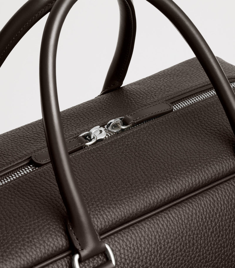Carl Friedrik Granville leather duffle bag - British product