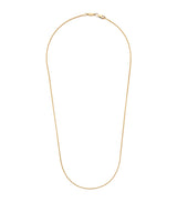 Harrods Azlee Yellow Gold Thin Wheat Chain Necklace 51cm- Buy online at McGrocer