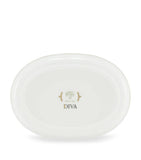 GINORI 1735 porcelain Colonna Diva Giallo pickle dish 21.5cm, UK version