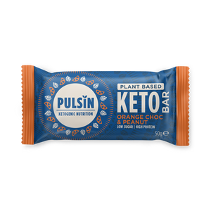 Pulsin Choc Fudge & Peanut Keto Bar 50g