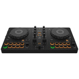 AlphaTheta DDJ-FLX2 DJ controller, compact design, imported from the UK