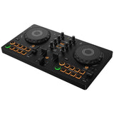 AlphaTheta DDJ-FLX2 DJ controller, compact design, imported from the UK