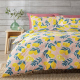 Argos Home lemon print single bedding set - (British brand)