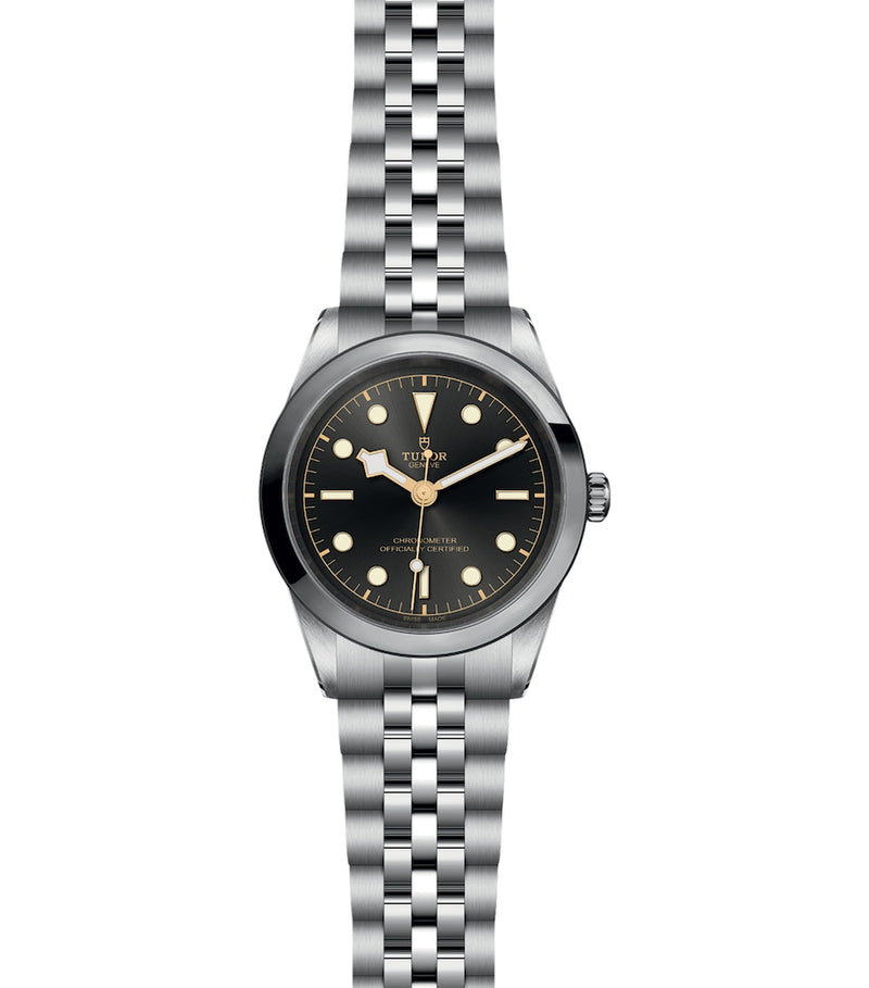 Tudor Black Bay One stainless steel watch 41mm - British product
