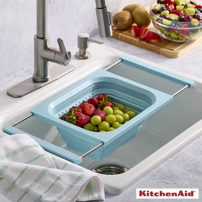 Costco UK KitchenAid Collapsible Colander in 2 Colours- Buy online at McGrocer