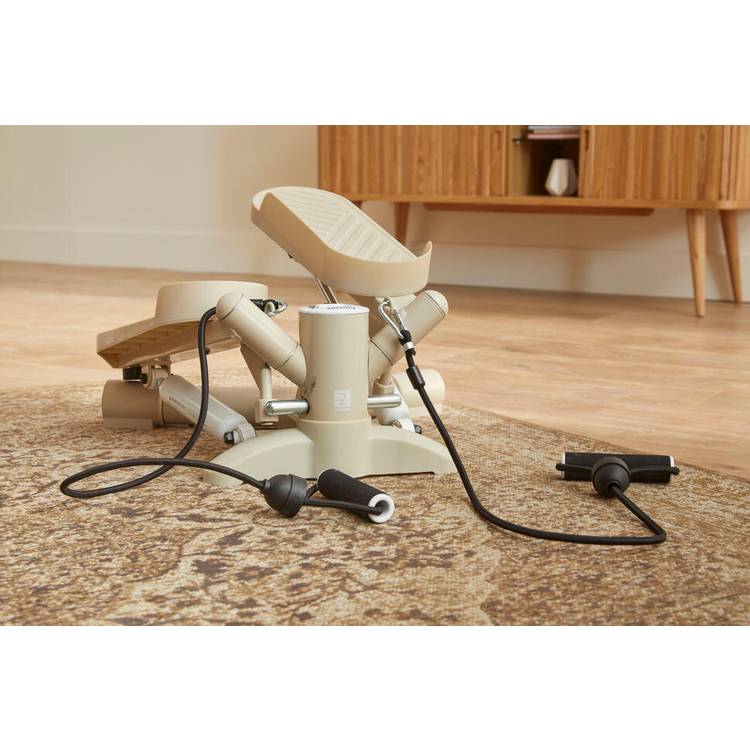 Decathlon 500 stepper with elastic handles compact frame - British product